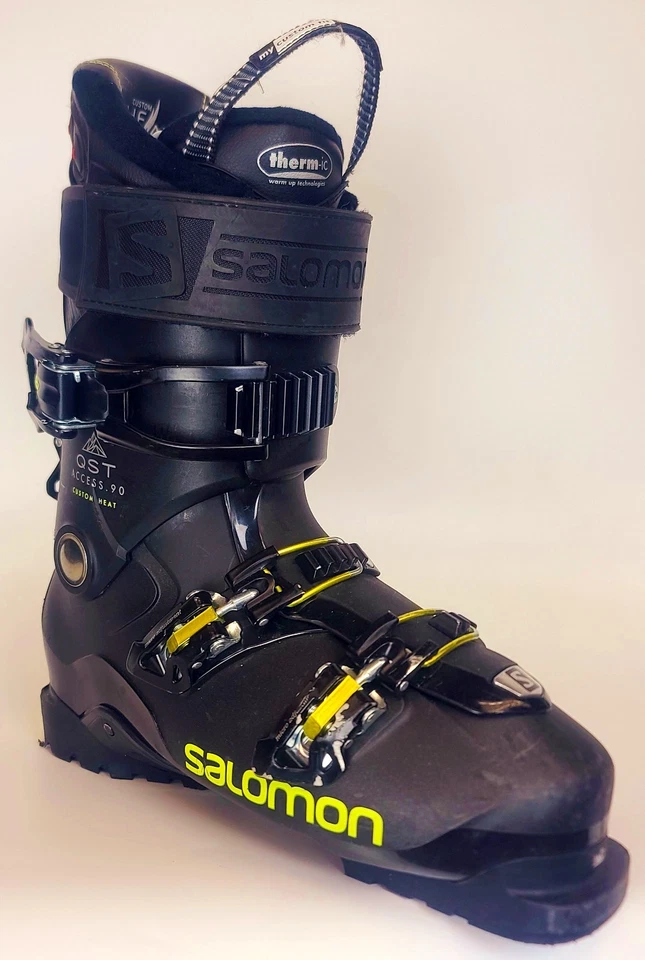 USADAS $600 Botas de esquí térmicas personalizadas Salomon QST 90 Access para hombre térmicas la mayoría de las tallas Foto 2 de 4