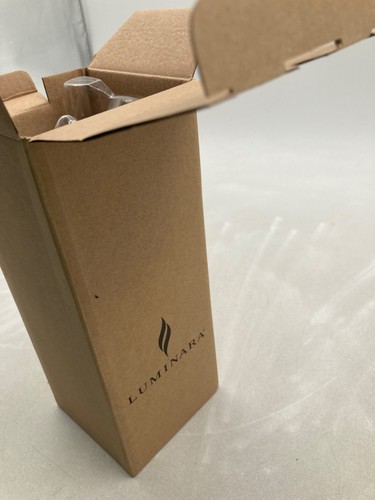Luminara Flameless Candle In Gift Box Blue 9in - Picture 5 of 7