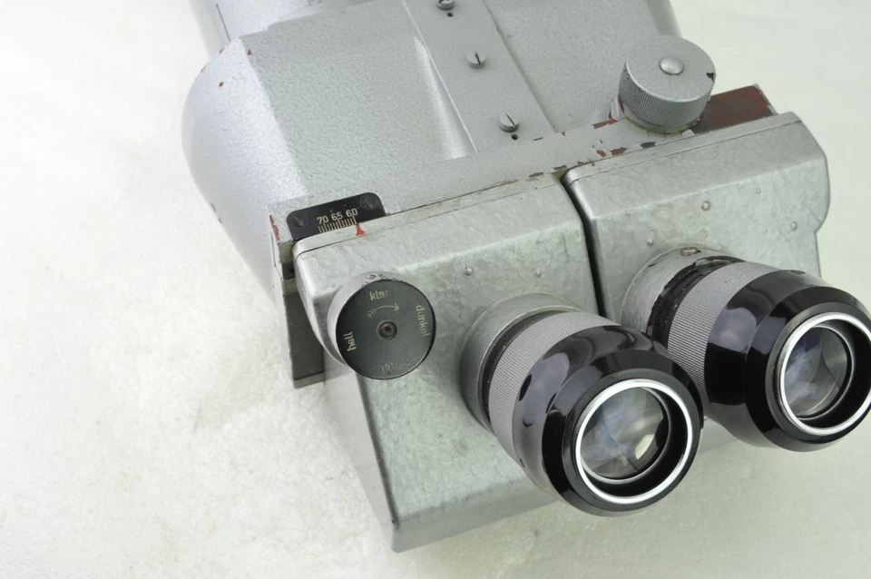 Emil Busch (?) Flakglas DF 10x80 cxn Fernglas 2. WK Binoculars,,,, - Bild 2 von 4