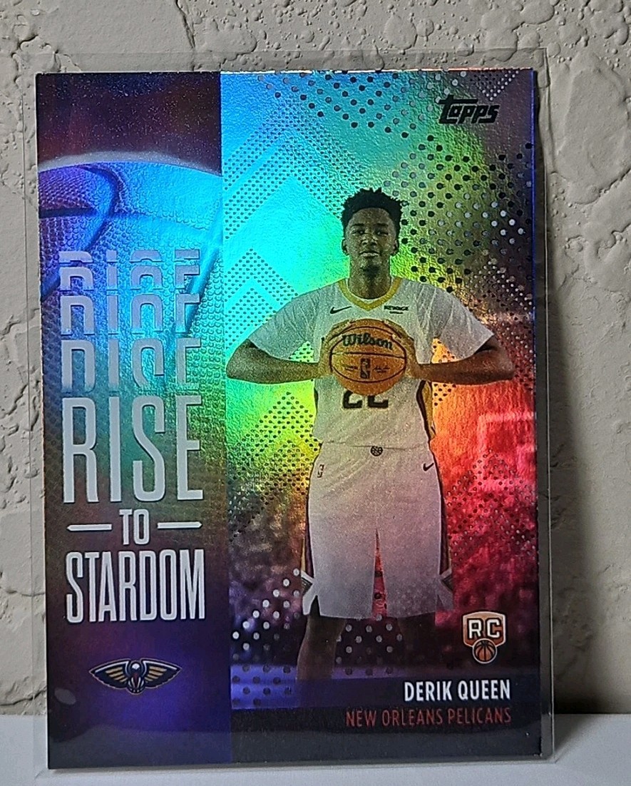 2025-26 Topps - Rise to Stardom Derik Queen #RTS-13 Rainbow Foilboard (RC)