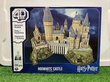 Harry Potter Hogwarts Castle 4D Build 3D Puzzle Model Kit  209 Pcs - NIB SEALED