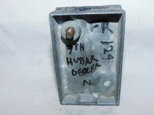 VINTAGE TOY SOLDIER LEAD MOLD 124 " 7TH HUSSAR OFFICER " 100 ORIGINAL