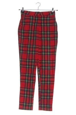 MISSGUIDED Pantalon en jersey Dames Pantalon T EU 36 rouge-jaune-vert foncé - Photo 1/4
