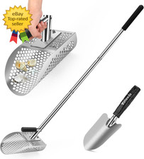Long Handle Sand Scoop with Shovel for Metal Detecting, Metal Detector