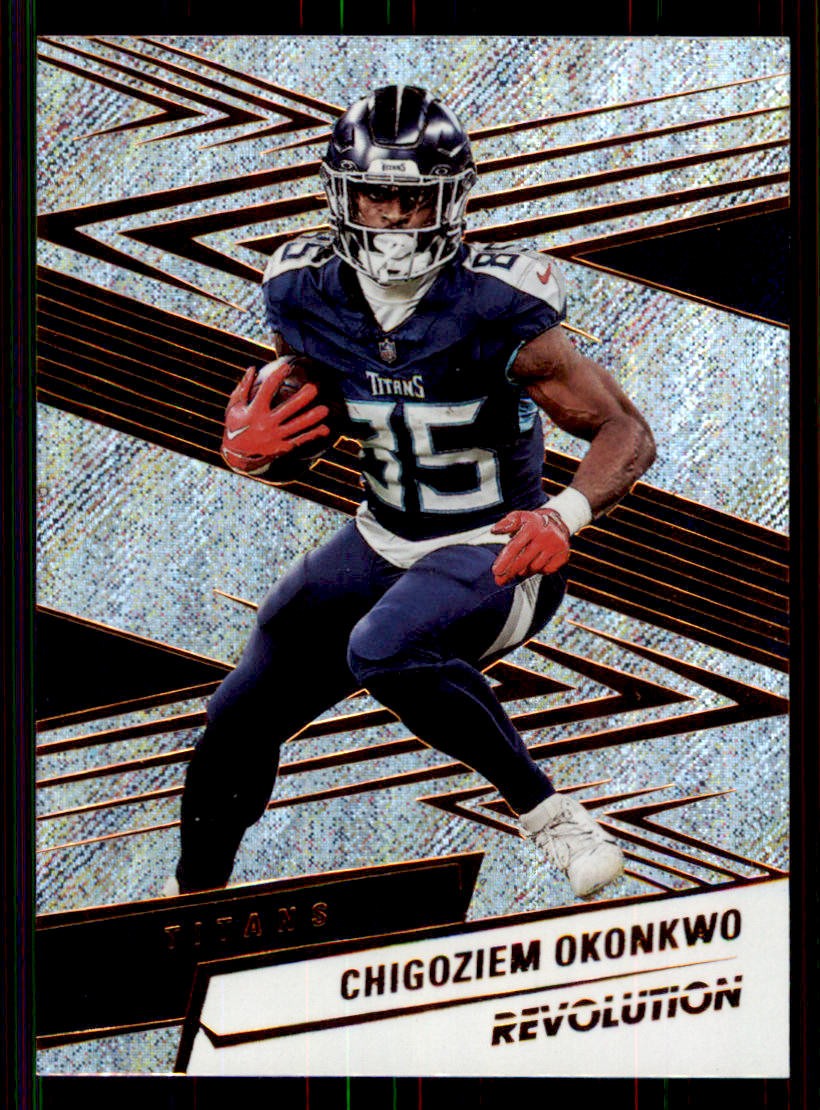 2025 Panini Revolution #191 Chigoziem Okonkwo Tennessee Titans