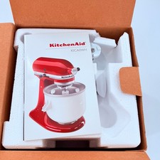 KitchenAid KICA0WH 2-Quart Ice Cream Maker Attachment for Stand Mixers - White