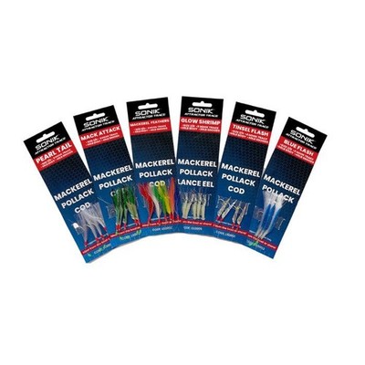 Sonik Attractor Sea Traces NEW Saltwater Fishing Attractor Mackerel Rigs