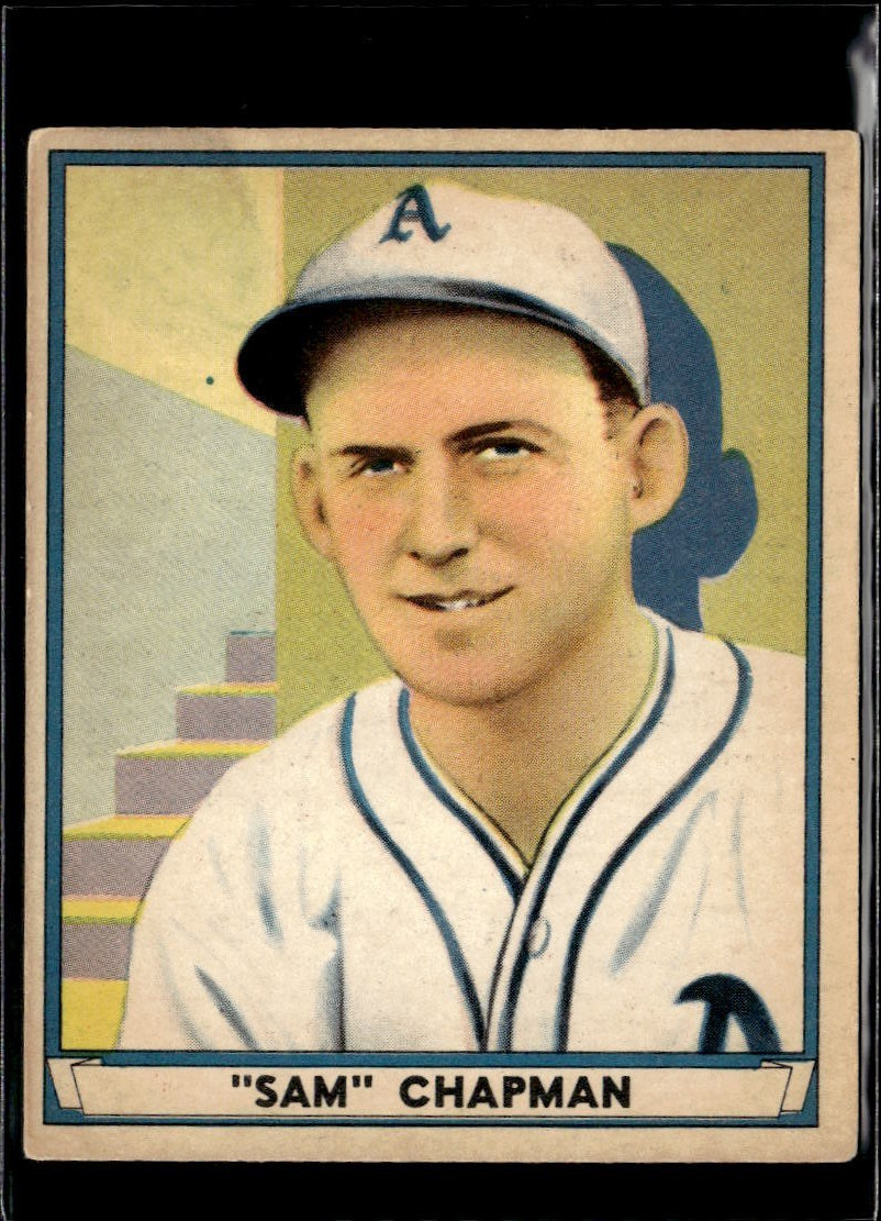 Sam Chapman #44 Baseball Cards 1941 Play Ball trading card — raw and PSA graded price guide