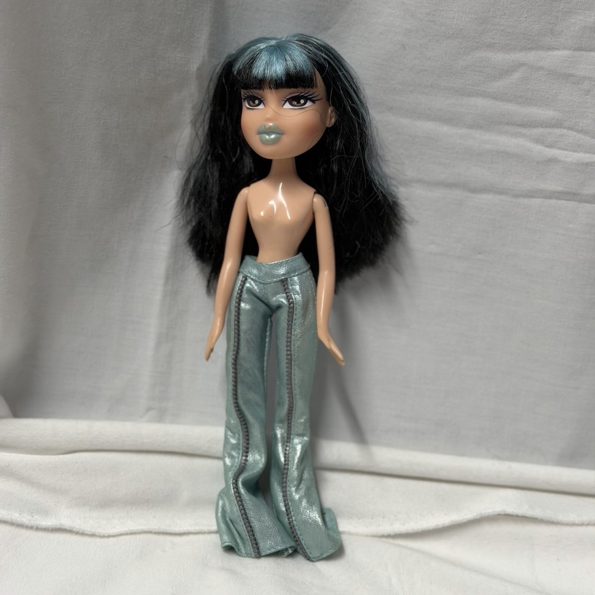 yxng bratz ベロア　トップス Bratz Doll Live in Concert Jade Space Angelz Original Pants Blue