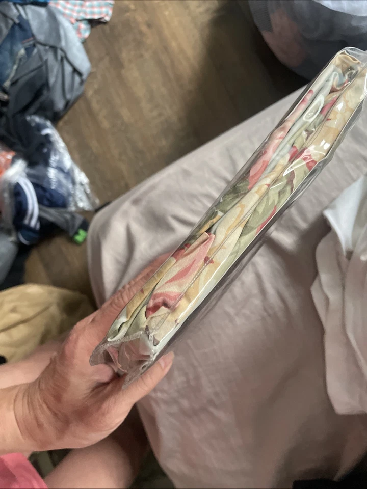 NUEVO RARO Ralph Lauren Stone Harbor Queen Sábana Ajustable 280tc Algodón Satén Foto 2 de 4