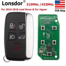 Lonsdor For Jlr Smart Key For 2010-2018 Land Roverjaguar 5 Button 315mhz433mhz Lonsdor For Jlr Smart Key For 2010-2018 Land Roverjaguar 5 Button 315mhz433mhz