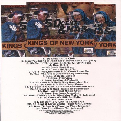 DJ Cool Kev   50 CENT & NAS 2003 - OLD SCHOOL HIP HOP MIXTAPE MIX CD