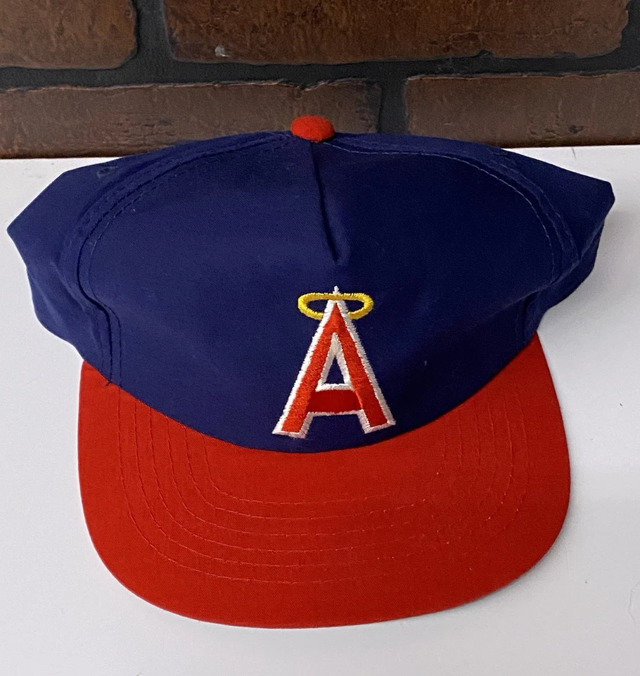 California Angels Hat Cap SnapBack Blue Red Mens Sports Specialties Vintage Flaw - Image 2 of 4