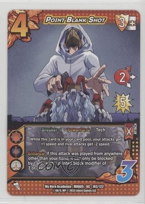 2023 UniVersus: My Hero Academia - Undaunted Raid MHA05 Point Blank Shot