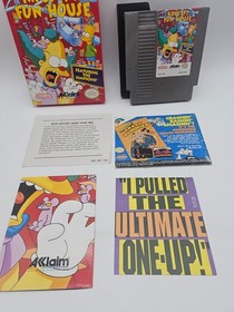 Krusty's Fun House (Nintendo Entertainment System, 1992) NES CIB COMPLETE NICE!
