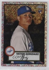 2021 Topps Chrome Platinum Anniversary 21/75 Victor Gonzalez #111 0q0