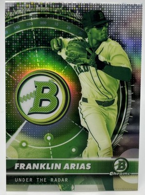 2026 Bowman Chrome #UR-5 Franklin Arias Under The Radar Refractor RC Red Sox