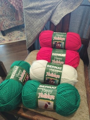    Bernat Handicrafter Holidays Cotton Yarn  Fast Shipping Choice Your Color