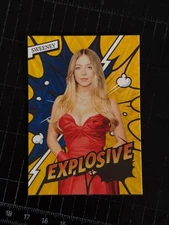 FLASH SALE Sydney Sweeney Explosive ARTWORK CUSTOM TRADING CARD