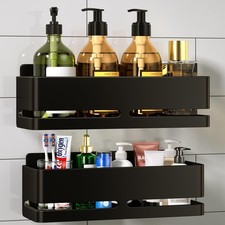 Shower Caddy, 2-Pack Shower Shelf, Heavy-Duty Bathroom Storage Shelf, Large C...