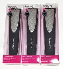 3 x Beauty 360 Salon CALLUS REMOVER Stainless Steel Pedicure Foot Tool Exfoliate