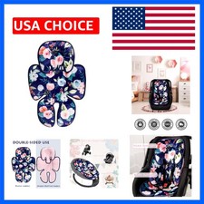 Infant Car Seat Insert, 2 in 1 Baby Head and Body Support for Car Seat, Soft ...