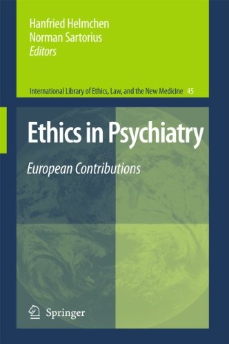 Ethics in Psychiatry: European Contributions: 45... - Helmchen, Hanfried