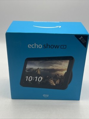NEW SEALED Amazon Echo Show 8 - Latest 3rd Gen Smart Display Alexa Charcoal