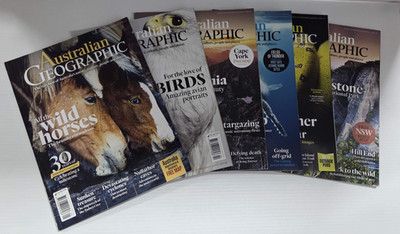 6 x Australian Geographic Magazines Bundle Lot Issues 130 131 132 133 134 135