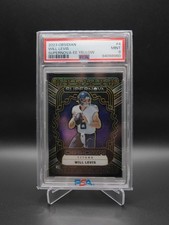 2023 Obsidian Will Levis Supernova Electric Etch Yellow PSA 9 Jersey MATCH! 8/25