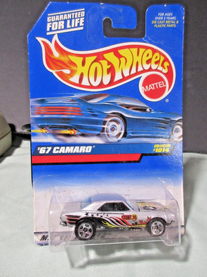 1999 Hot Wheels ''67 Camaro Stunt 99 Gray 5Spks Col #1014