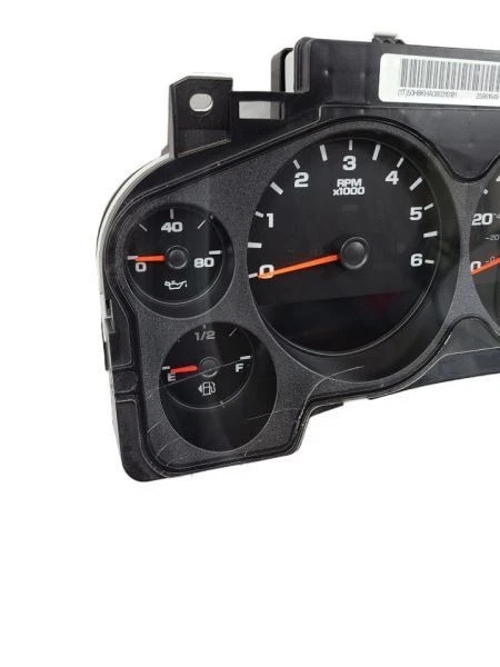 Speedometer Cluster MPH US Market Fits 07-11 SIERRA 1500 PICKUP 584250 25861649 - Image 4 of 4