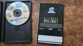SEGA SATURN - ULTIMATE MORTAL KOMBAT 3 #RG8 CIB
