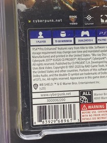 Cyberpunk 2077 CGC 9.0 A Graded PlayStation 4 PS4 Factory Sealed New Game