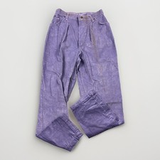 Vintage Wrangler 1980  s Corduroy Pants Misses Junior High Waist Purple