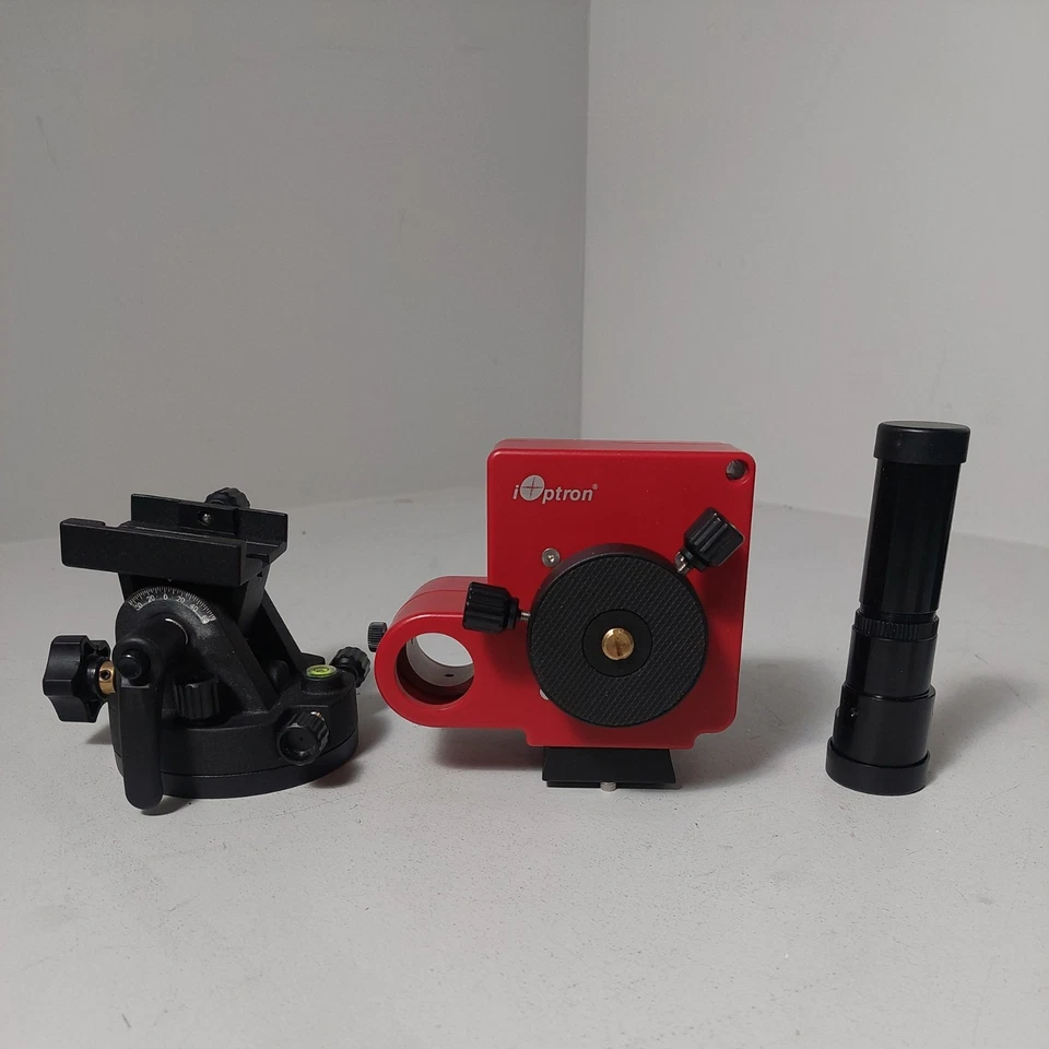 Soporte para cámara iOptron SkyTracker Pro con mira polar rojo/negro #3322 Foto 4 de 4