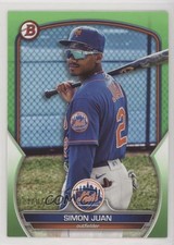 2023 Bowman Prospects Neon Green 378/399 Simon Juan #BP-38 uk2