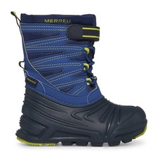 MERRELL LITTLE KIDS SNOW QUEST LITE 3.0 WATERPROOF BOOTS - SIZE 8M