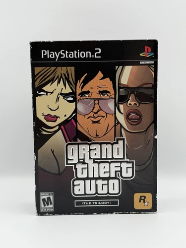 Grand Theft Auto: The Trilogy (Sony PlayStation 2, 2006) All Games Sealed