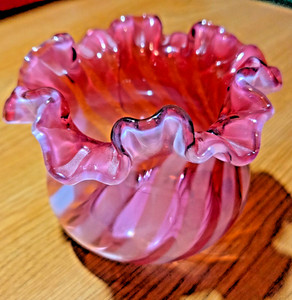 Cranberry Opalescent Fenton | eBay
