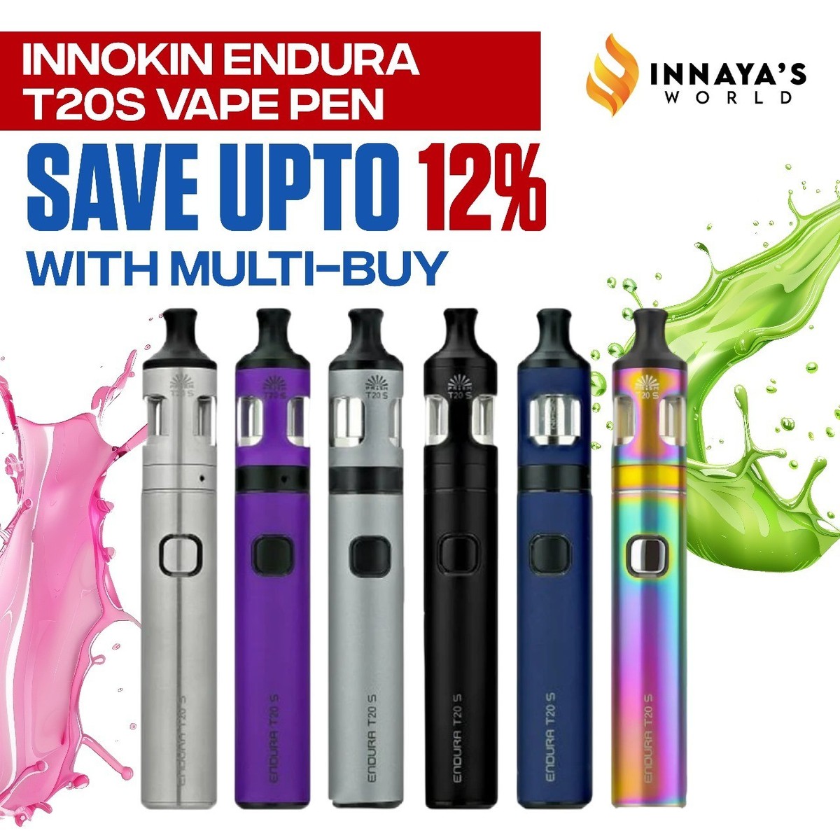 elfbar nachfüll pod läuft aus Innokin Endura T20S Vape Kit Bundle main image 0