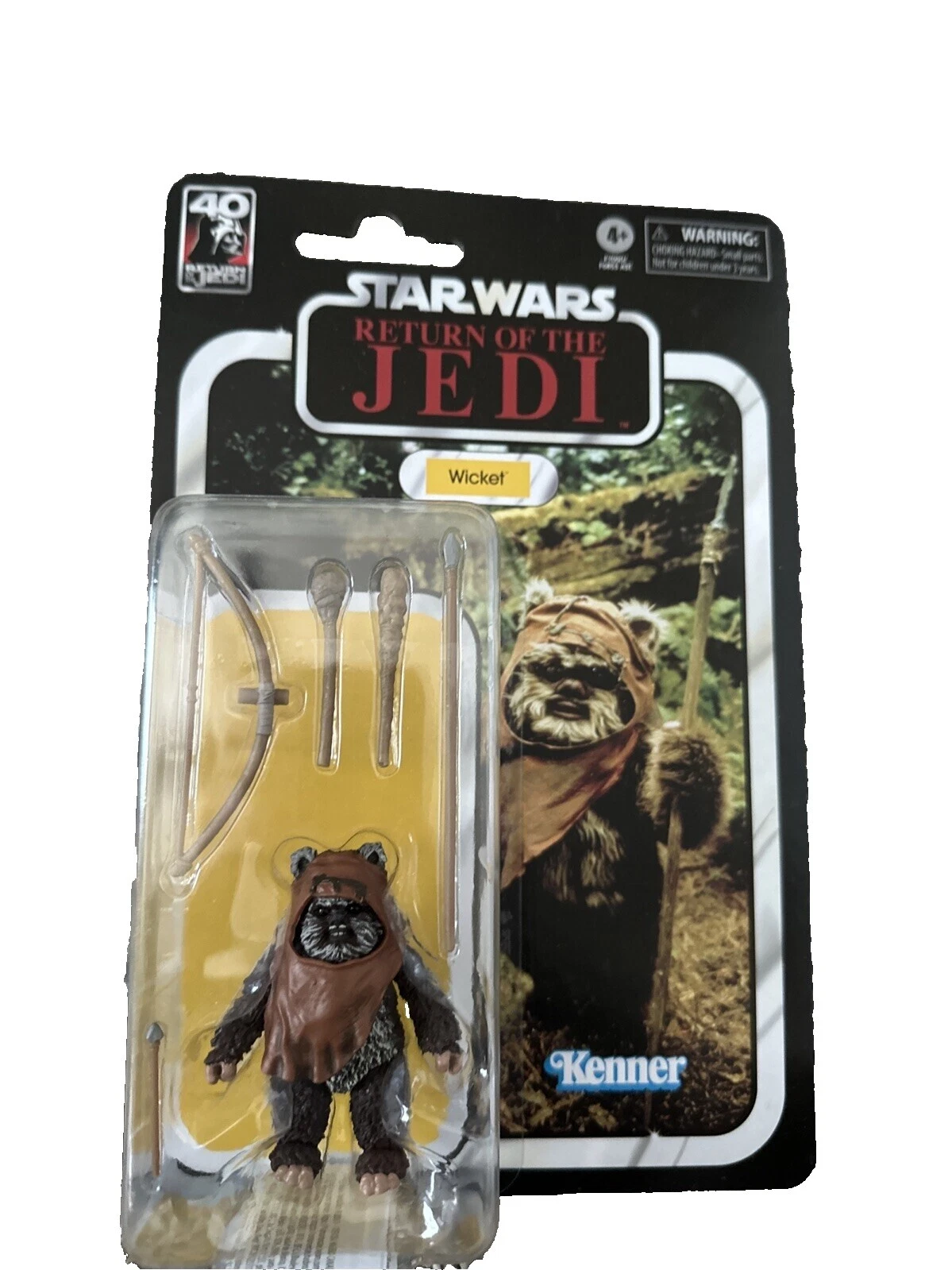 Figuras de acción de Star Wars Hasbro Wicket y accesorios