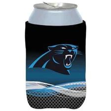 Carolina Panthers Hunter Mfg NFL 12oz Can Coolie FREE SHIP
