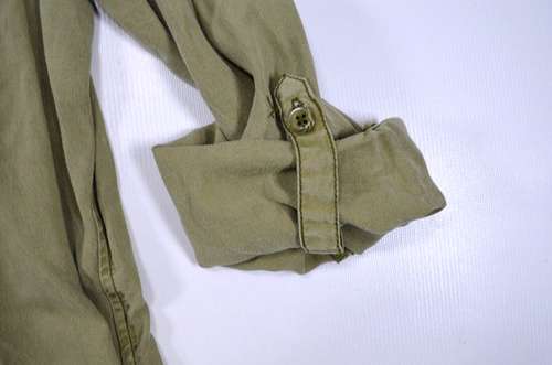 Vestido camisero Philosophy verde militar para mujer S Tencel mangas con lengüeta enrollable bolsillos - Imagen 12 de 20