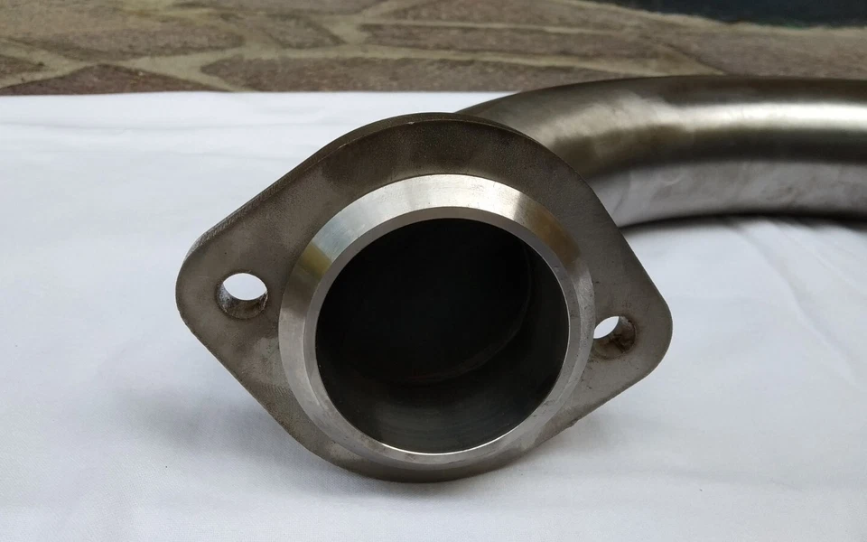 Renault 5 gt turbo Super 5 down-pipe inox - Immagine 4 di 4