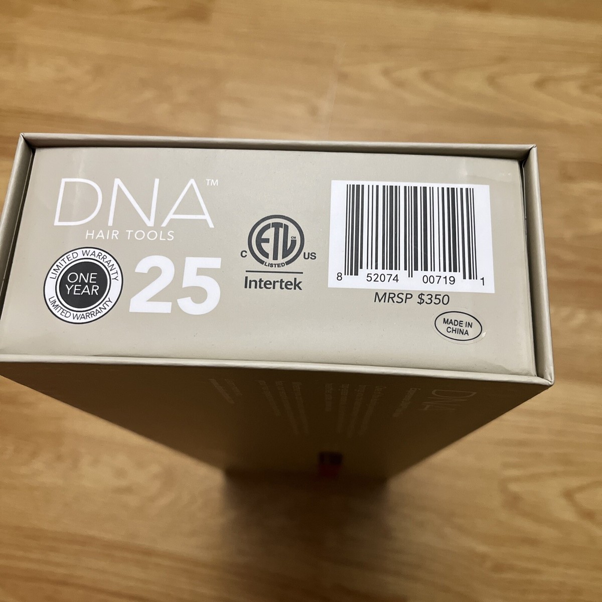 DNA HAIRTOOLS 25 MM CLIPLESS CURLING IRON 100% New | eBay display picture 1