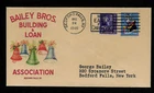 It's a Wonderful Life 1946 Xmas Movie Special Edt. Collector's Envelope. XS1027