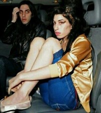 American Apparel Gold Satin Bomber Jacket, Size Xs As Seen On Amy Winehouse