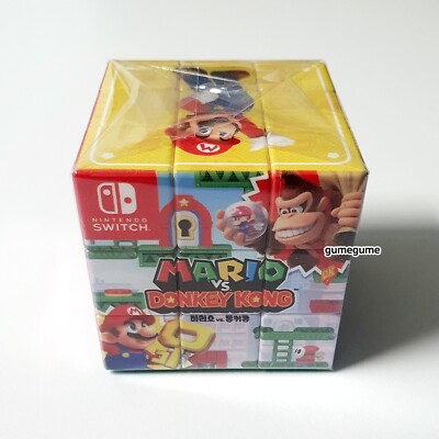 Switch Mario vs. Donkey Kong Cube Puzzle Korean Exclusive - No Game