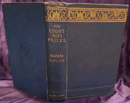 Rudyard Kipling, THE LIGHT THAT FAILED - 1891 1st ed. w/shroud and slipcase. - Picture 2 of 18